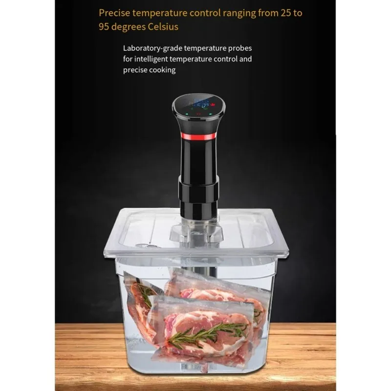 【RAMADAN SALE】US Plug 220V 1000W Anywin Sous Vide Precision Cooker-Vacuum Slow Cooker For Efficient Thawing And Cooking
