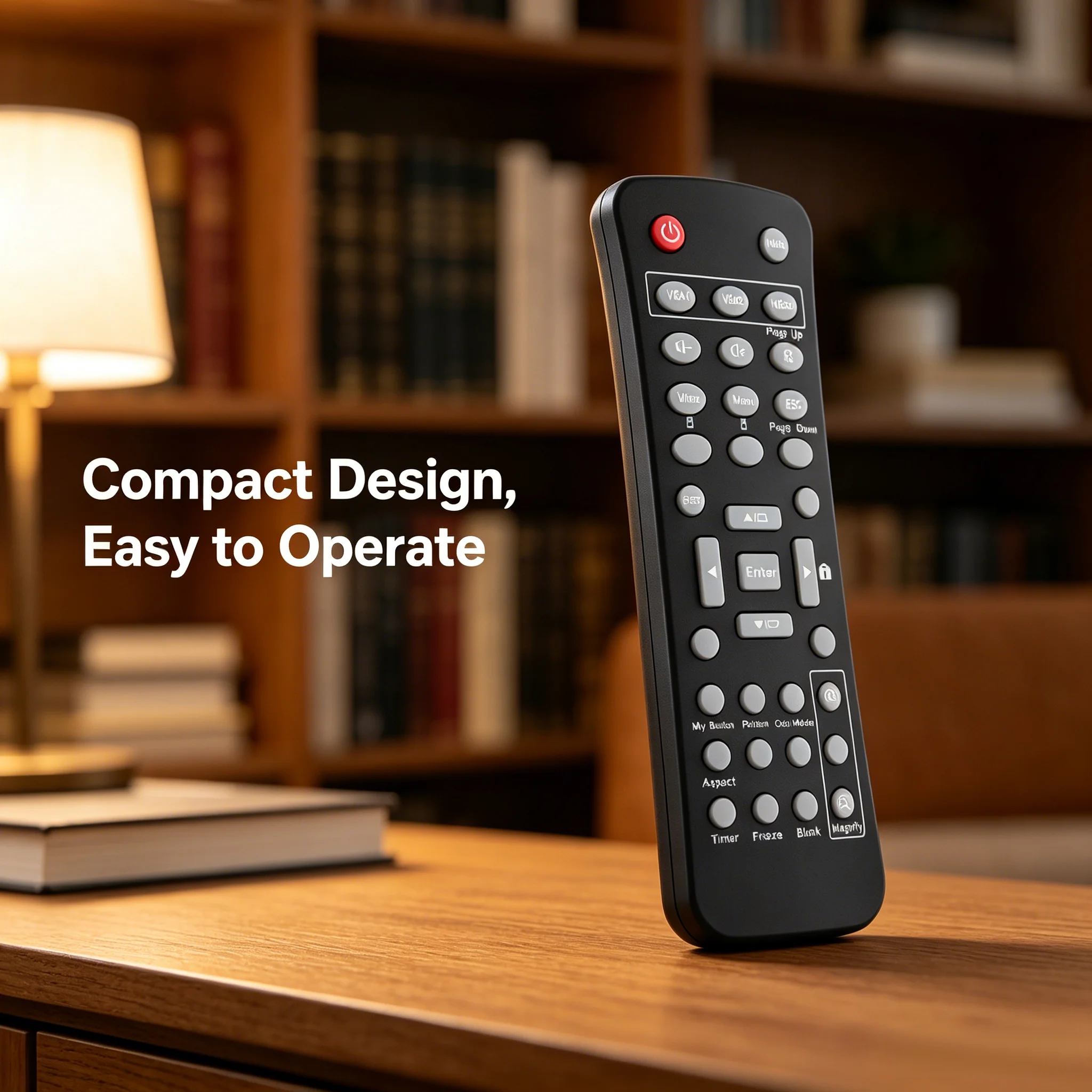 PJD5113 ViewSonic Projector Remote, Compatible PJD5155 PJD5255 PJD5355 Projector IR Controller