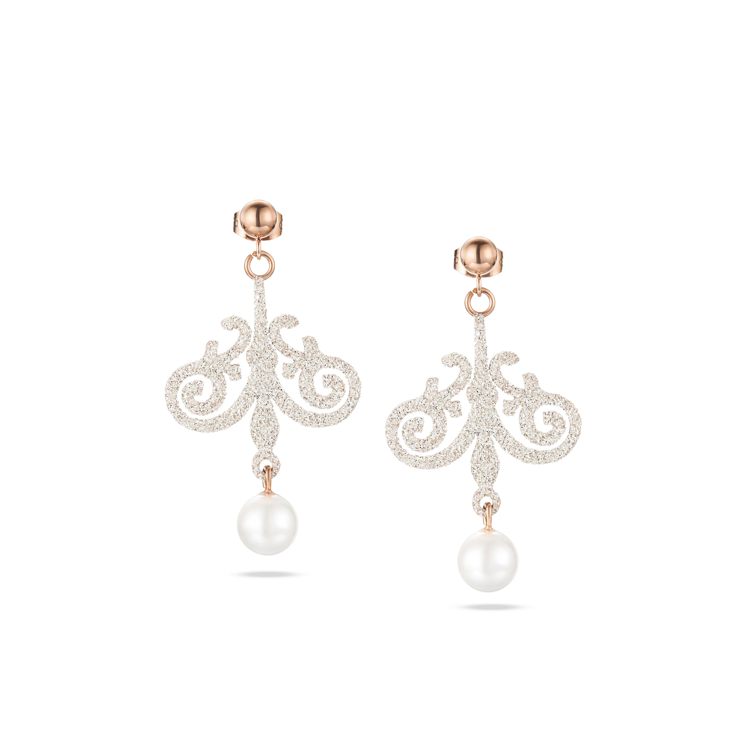 

RainSo Vintage Stainless Steel Rose Gold Drop Earrings For Women