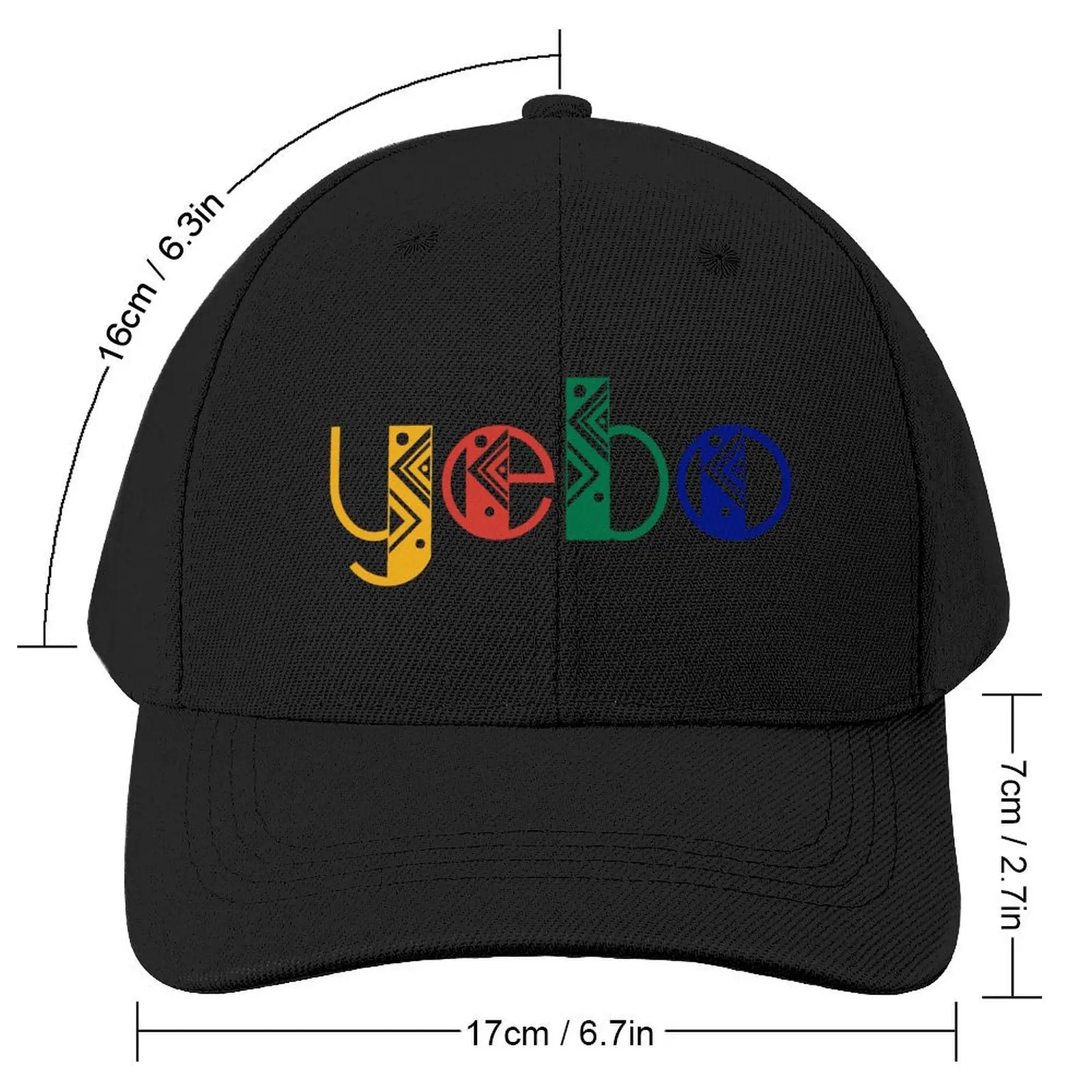 Yebo - Yes - South Africa Baseball Cap Sports Cap Bobble Hat Men's Baseball Women's