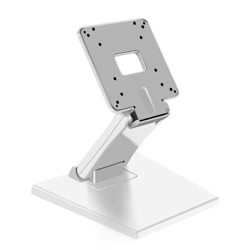 Desktop Scalable VESA Stand 75/100mm VESA Holes Support Up To 22 Inch Tablet Landscape Or Portrait Screen Bracket