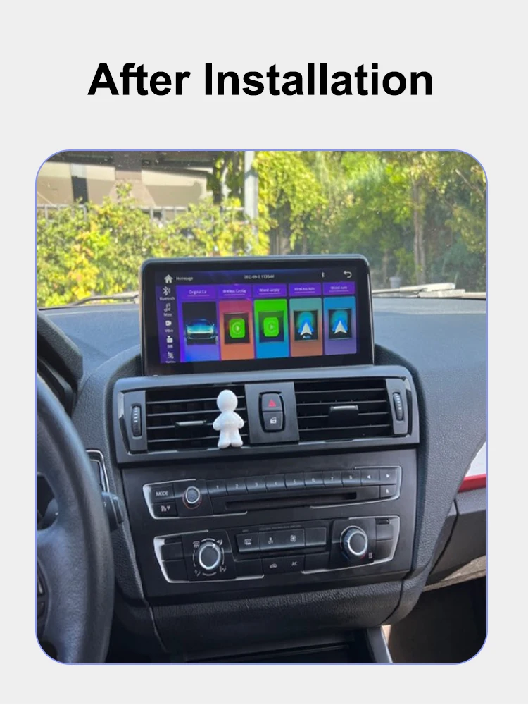 AUTOTOP CarPlay Screen For BMW 1 2 3 4 Series F20 F21 F30 F31 F32 F33 F34 Car Multimedia Player Wireless Carplay Android Auto