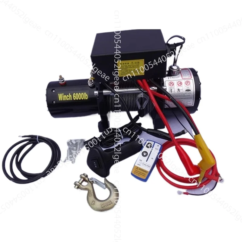 

24v electric winch 12v hand switch wireless remote control relay accessories control box