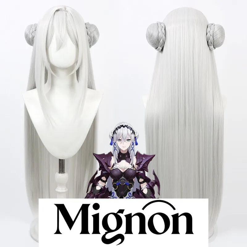 

Nijisanji VTuber Victoria Brightshield парик для косплея серебристо-белый подарок на Хэллоуин