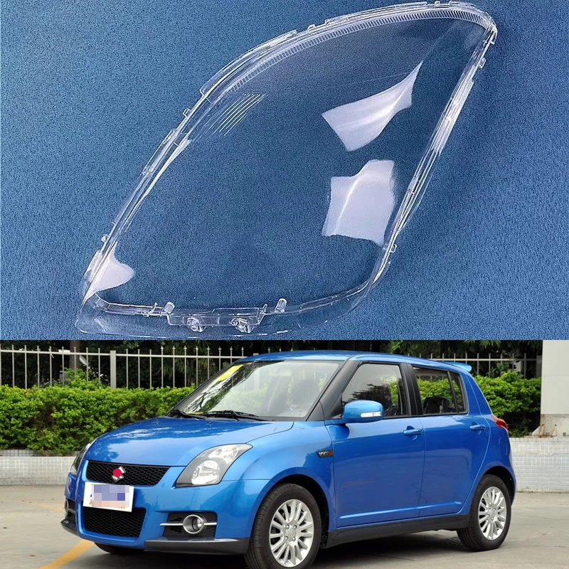 

For Suzuki Swift 2005-2016 Car Headlight Lens Cover Headlamp Shell Lampshade Transparent Shade Mask Plexiglass car accsesories