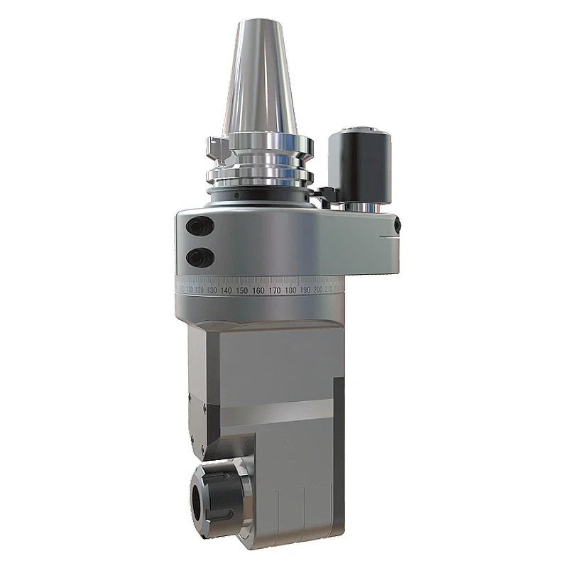 

Горячая Распродажа 2025 года, угловая фрезерная головка Er/Bt/Sk/Cat/AG AG90-ER25F, сверхмощная угловая головка для ЧПУ