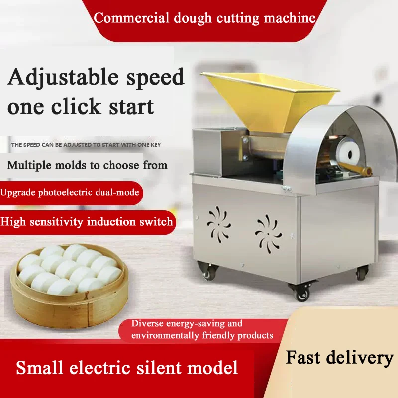 Dough Cutting Machine With Automatic Dough Divider For Commercial Use High Production Capacity