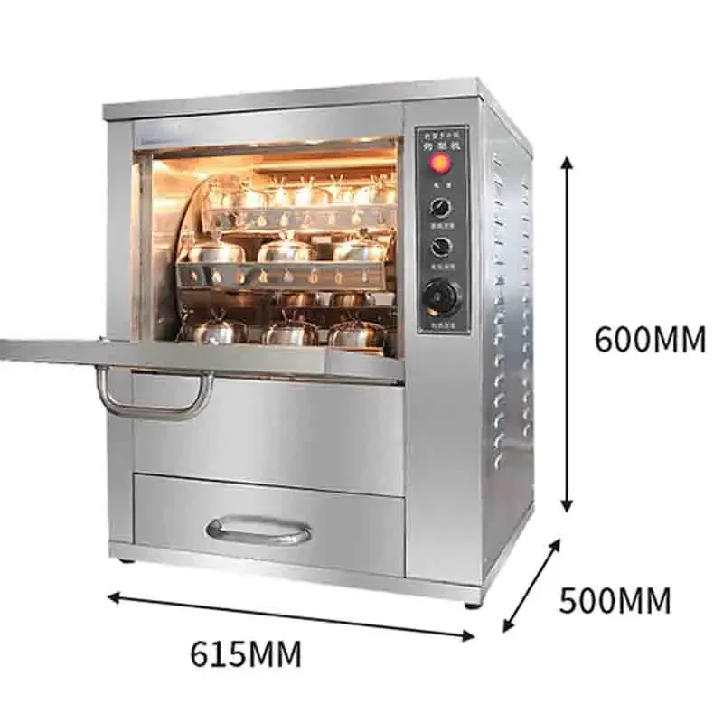 New Electric Crystal Sugar Toaster 27 Cup Full-automatic Multi-function Thermal Insulation Toaster For Large Capacity Fruit Oven