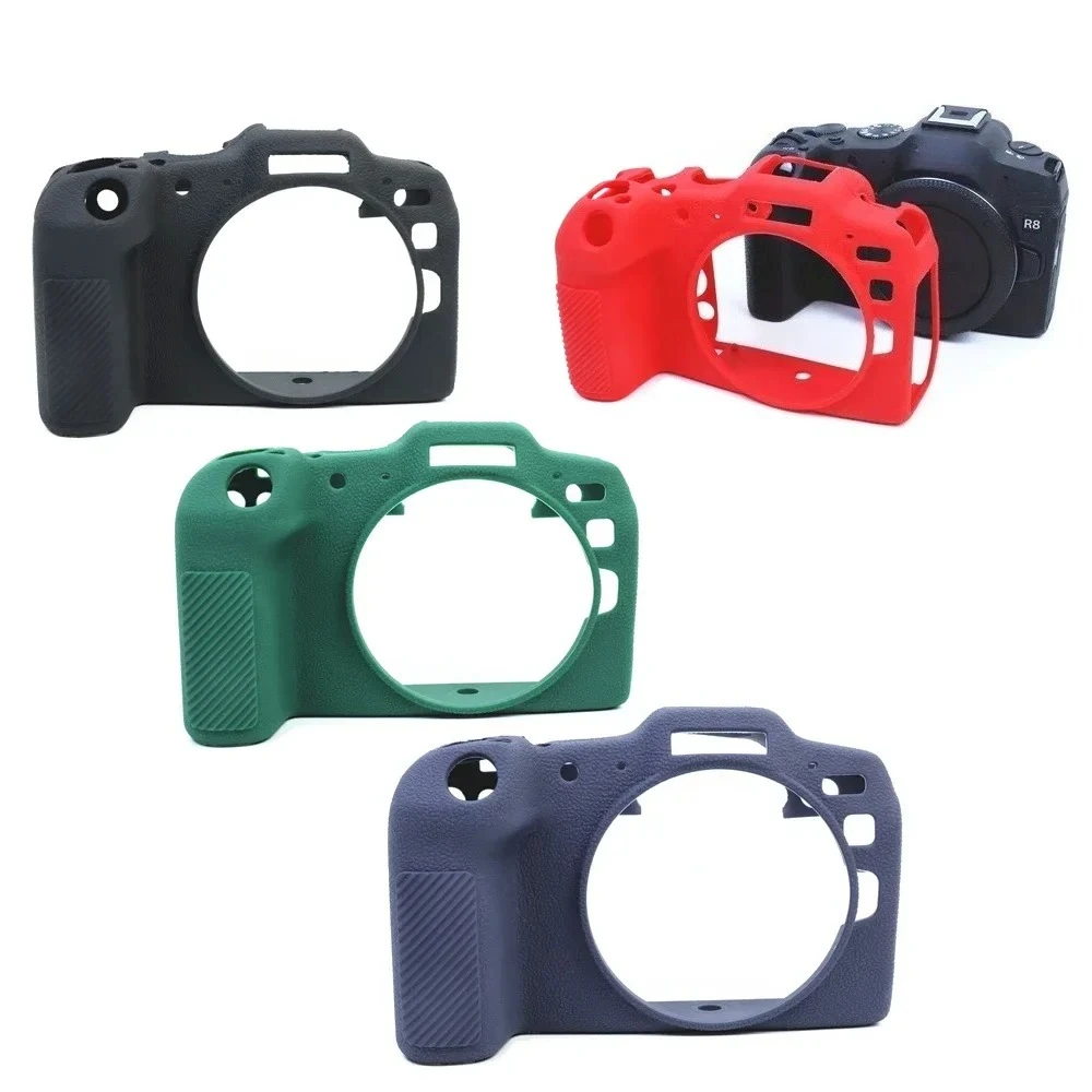 

For Canon EOS R8 DSLR Camera Rubber Silicon Case Body Cover Protector Frame Skin Camera bag