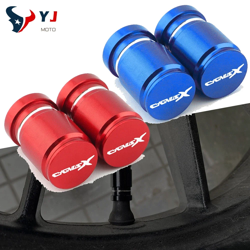 For YAMAHA SMAX S-MAX 155 SMAX155 CYGNUS X CYGNUSX 125 Motorcycle Accessories AluminumTire Valve Stem Cap Wheel Airtight Cover