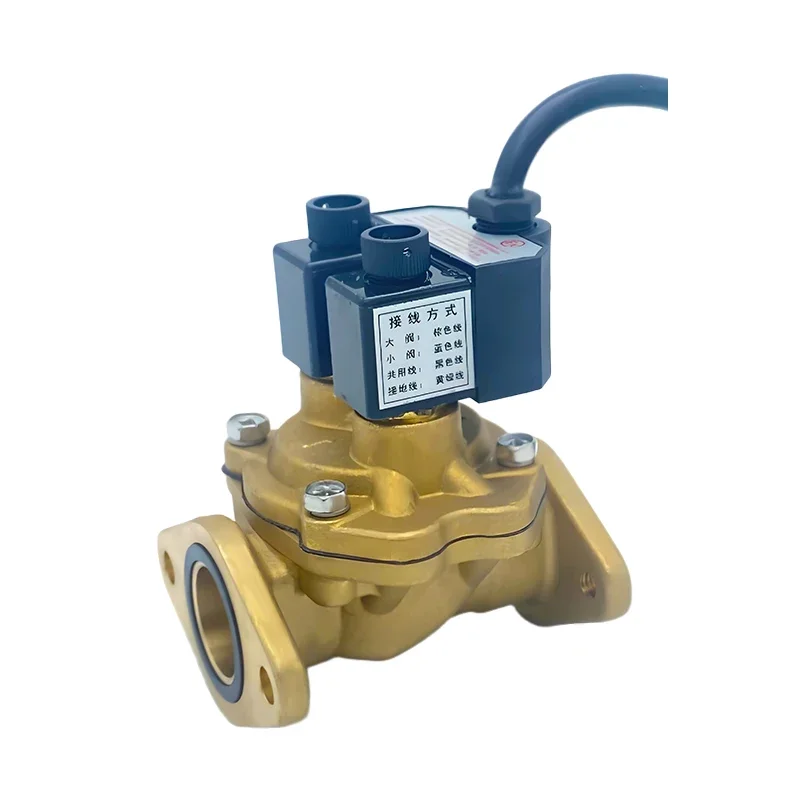 

MSF-25 Copper Double Flange Control Valve with Solenoid Power OEM Customizable for Water Gas Oil Media General Application