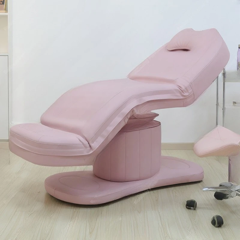 

01-Electric beauty bed multi-functional adjustable massage folding massage treatment bed