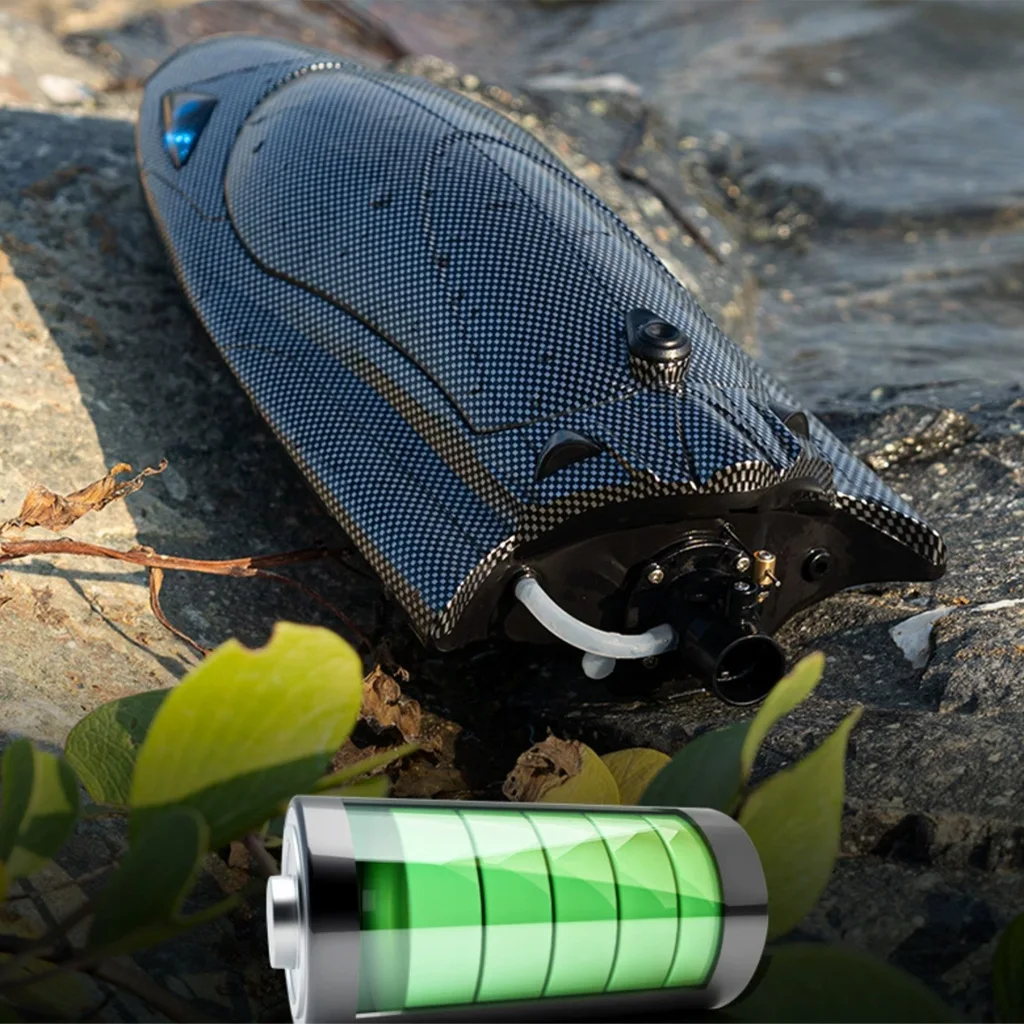 Carbon fiber patterned speedboat 2.4G full proportional remote control ship electric high-speed water-cooled motor