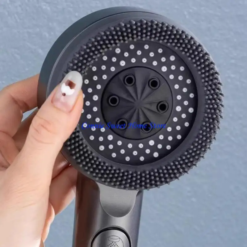 

LXAF Water Saving Plastic Handheld Showerhead With 4 Sprays Option Easy Installation