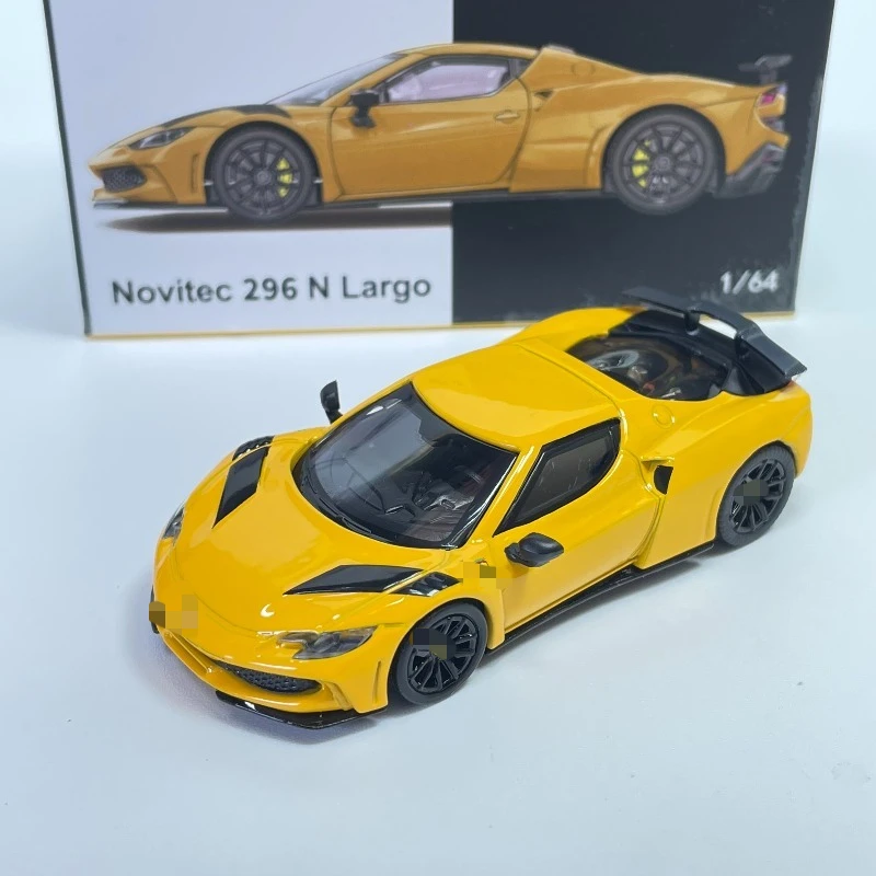 PEAKO 1:64 Novitec 296 N Largo Alloy Car Static Die Cast Vehicles