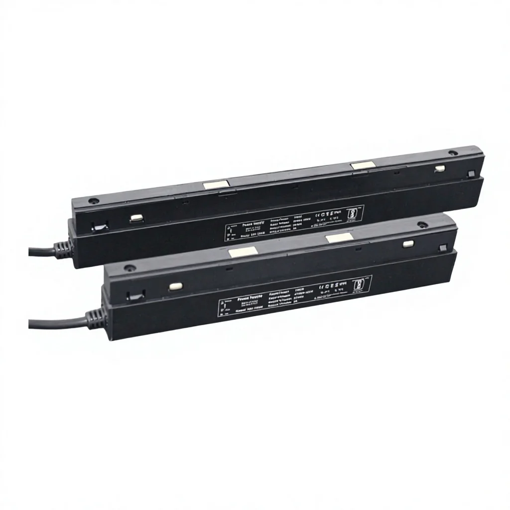 Constant-voltage DC24V/48V 100W 200W 300W Magnetic-suction Track Power Supply LED Driver Tracking Lighting Transformer IP67 Ip44