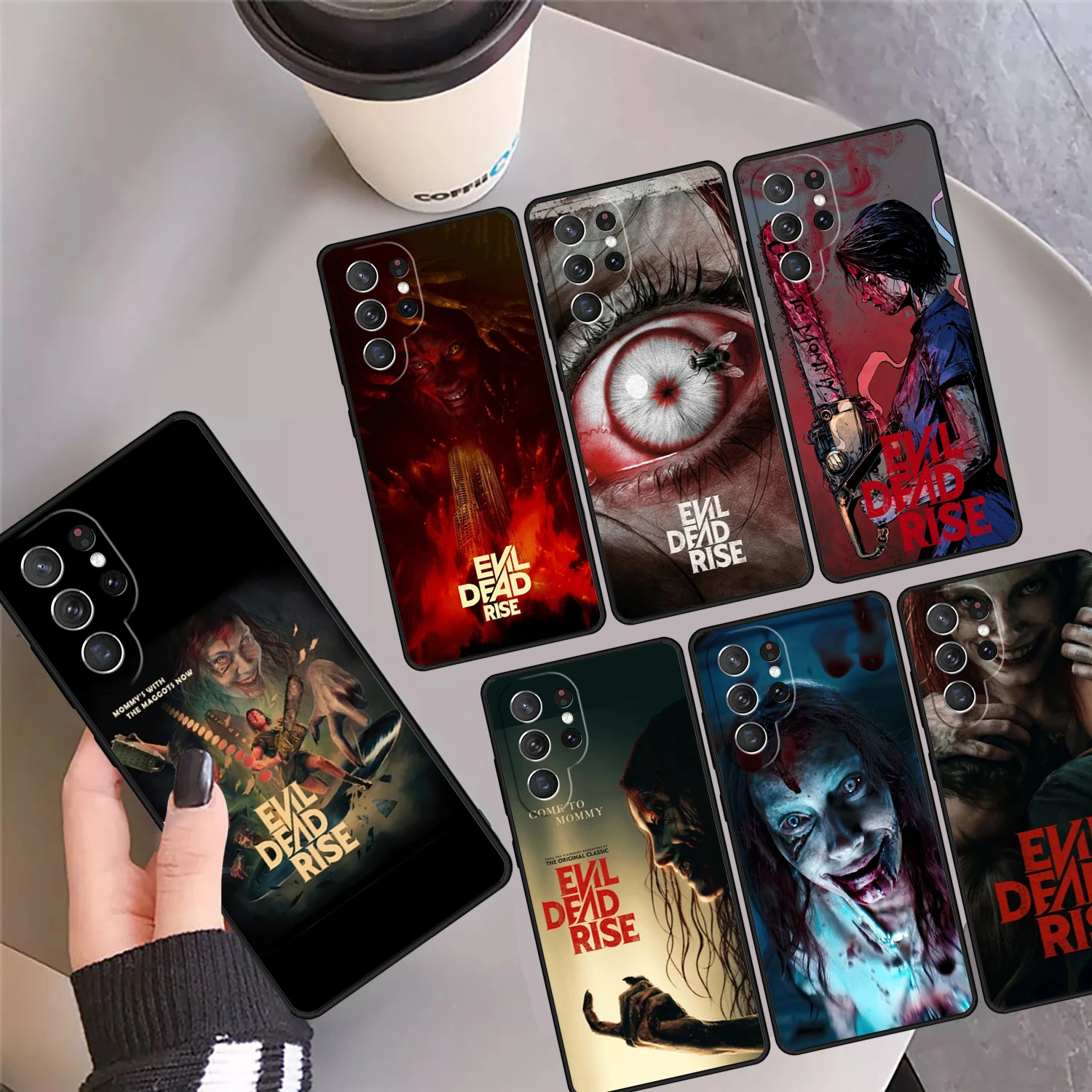 Terror Film Evil Dead Rise Phone Case Cover For Samsung Galaxy S24 Ultra 23 S22 Plus S21fe Lite S20 S8 S9 S10 Note 10 Pro 20