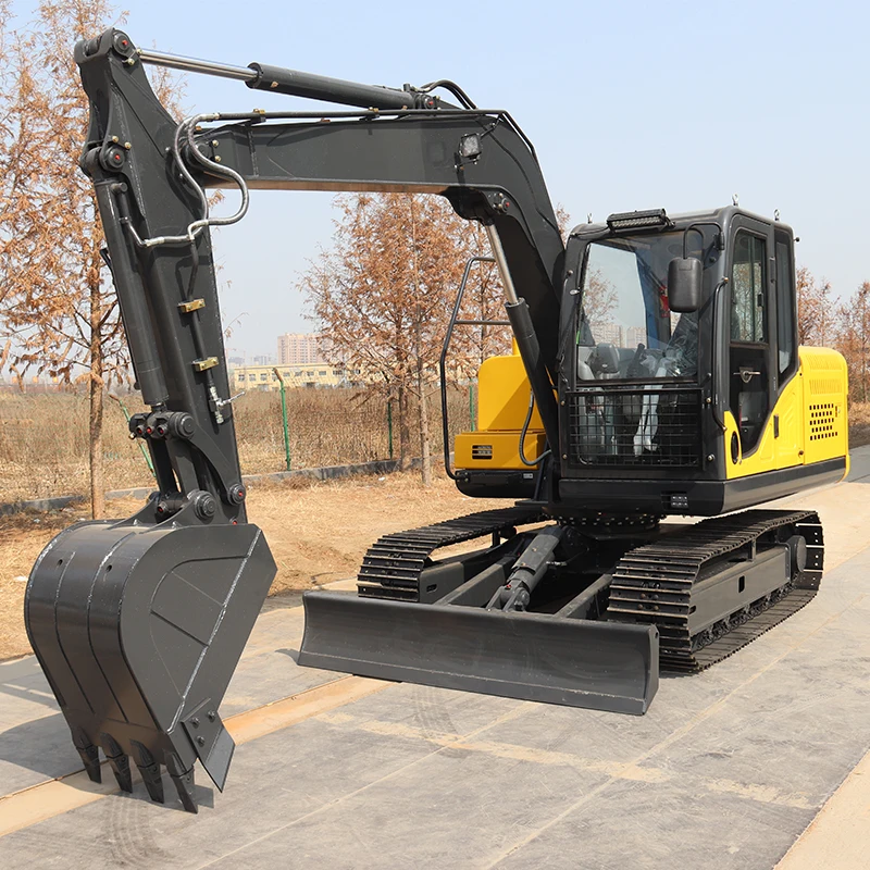 New Hydraulic Digger Crawler Excavator 6 Ton 8 Ton 10 Ton Excavator Crawler With EPA Engine