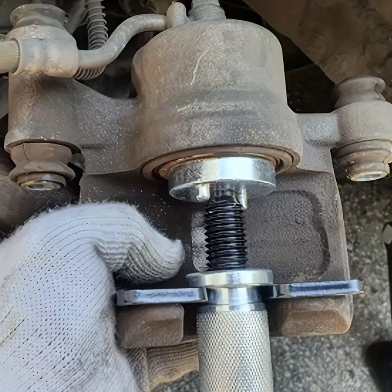 Kit de Herramientas Manuales para Desmontar y Reparar Pistones de Freno de Disco y Cilindros de Rueda de Automóviles