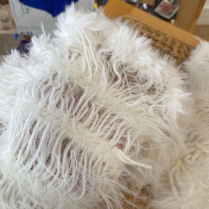 Knit Winter Warm Leg Warmers Long Socks Boot Cuffs Knit Leggings Stockings Plush Knee Warmers Sleeve