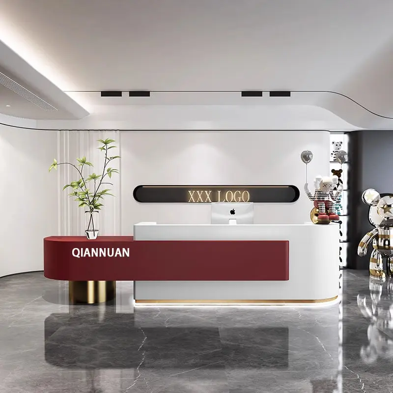 Affordable Checkout Reception Desks Range Logo Cosmetic Shop Reception Desks Commercial Beyond Mostradores Recepcion Furniture
