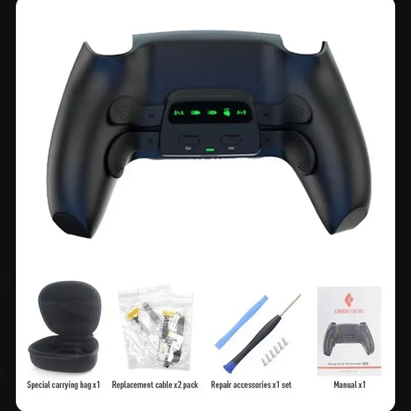 PS5-controller Bluetooth-gamepad Elite Quad Back-knoppen Programmeerbare aangepaste kaart brengen Burst-back-knoppen op drie niveaus