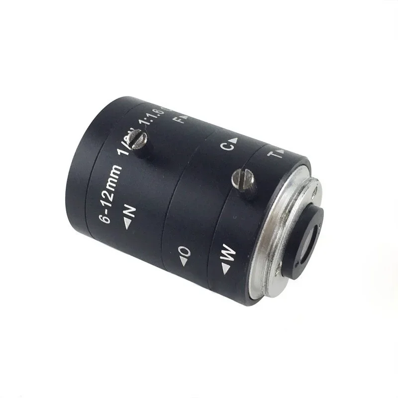 

3.0MP Distortionless Manual Zoom Lenses Focal Length 6~12mm HD 1/2" Industrial Camera CCD Vision Lens C Interface