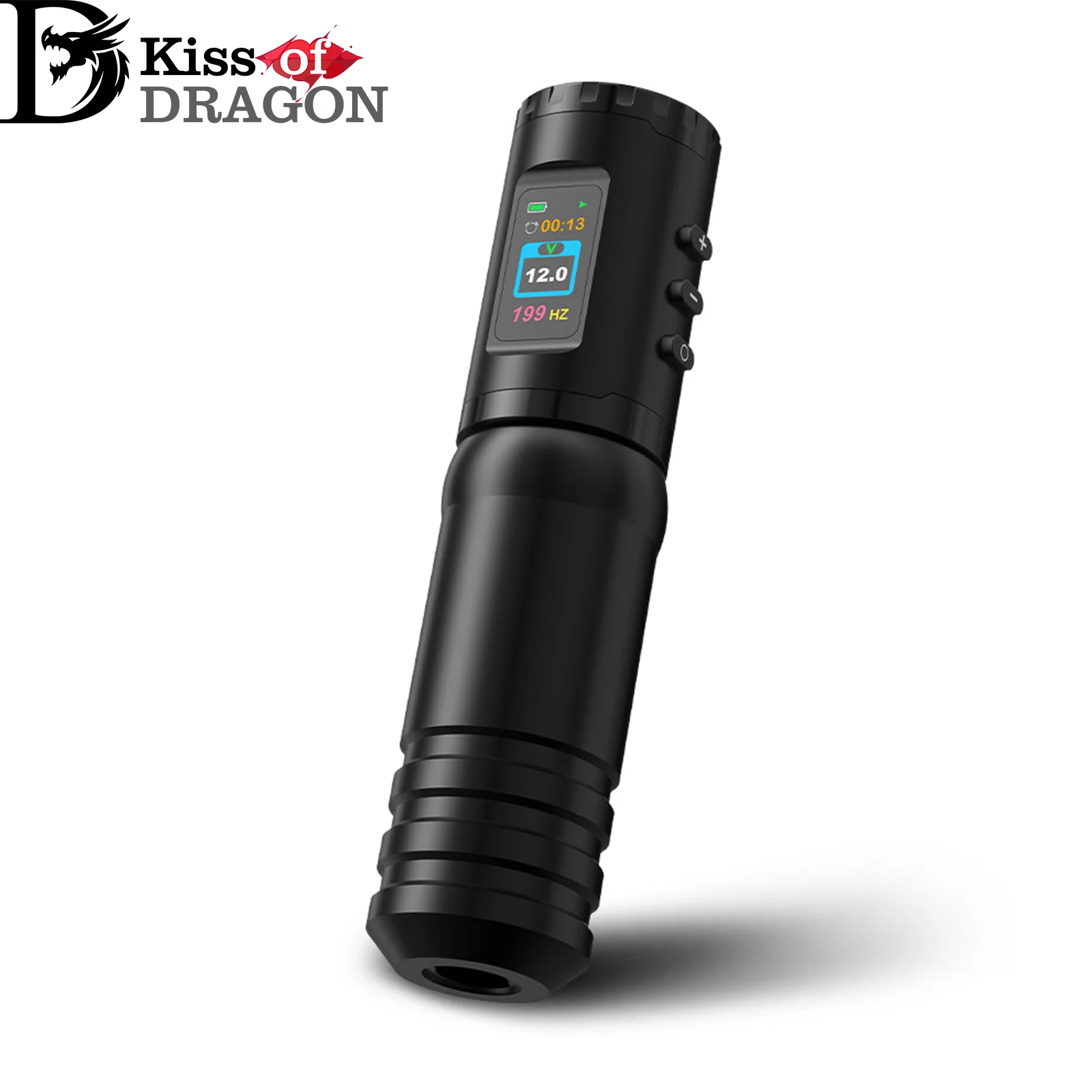 

Kiss of Dragon Wireless Tattoo Machine Pen Strong Coreless Motor 2000mAh Capacity Battery Strong Coreless Motor for Artists