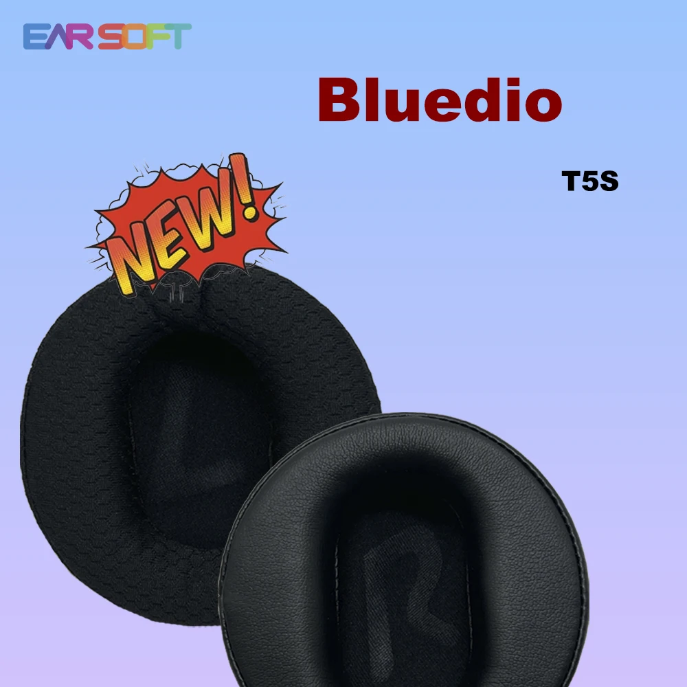 

Earsoft Replacement Ear Pads Cushions for Bluedio T5S Headphones Earphones Earmuff Case Sleeve Accessories