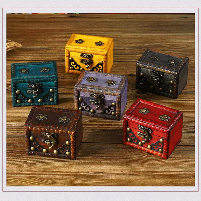 European retro vintage vintage small box storage and storage box, jewelry box, jewelry packaging gift box