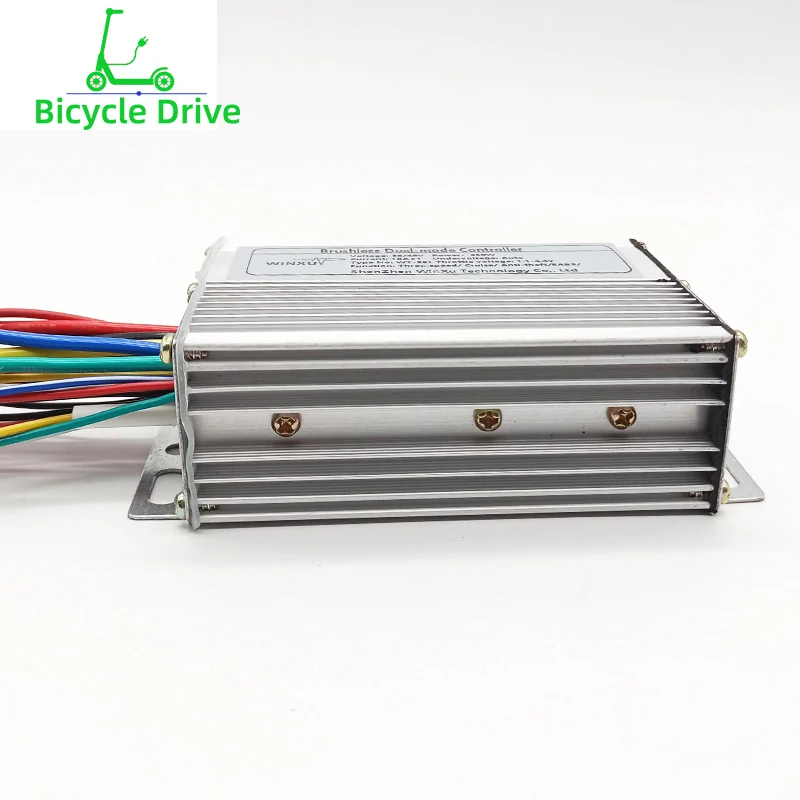 36V 48V 350W 18A E-Scooter Brushless Motor Drive Universal Controller for Electric Bicycle Scooter Motorcycle Repair Conversion