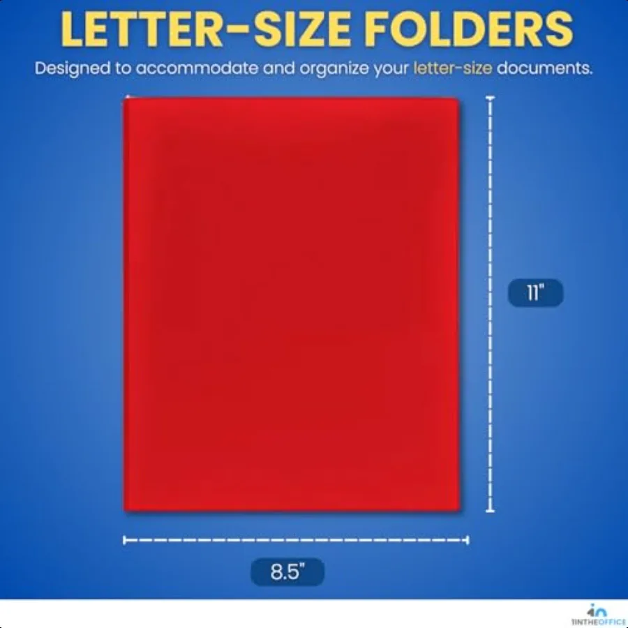 مجلد محفظة جيبين، مجلدين جيوبين شديد التحمل، ألوان متنوعة، حجم 25 صندوقًا