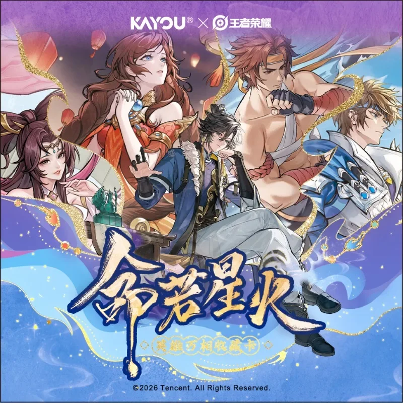 KAYOU Honor Of Kings Card Hero Wanxiang Spark Of Life Peerless LOL Game Limited Edition Collectible Cards Toys Gifts For Fans