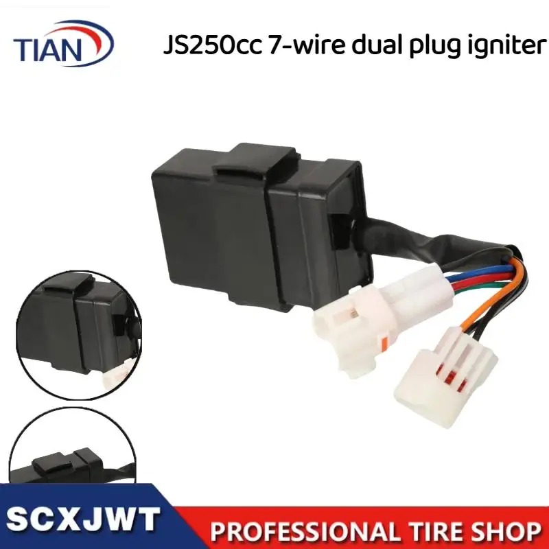 High Quality 7-Wire CDI Ignition Unit Fit for Bashan 250CC ATV Jianshe JS250 & Mountain Lion 250 Tank Scout