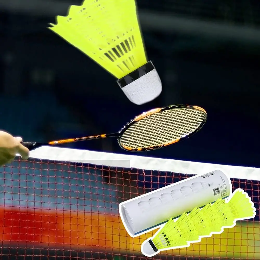 Novas Bolas de Badminton de Plástico, Estáveis e Duráveis, para Treinamento ao Ar Livre
