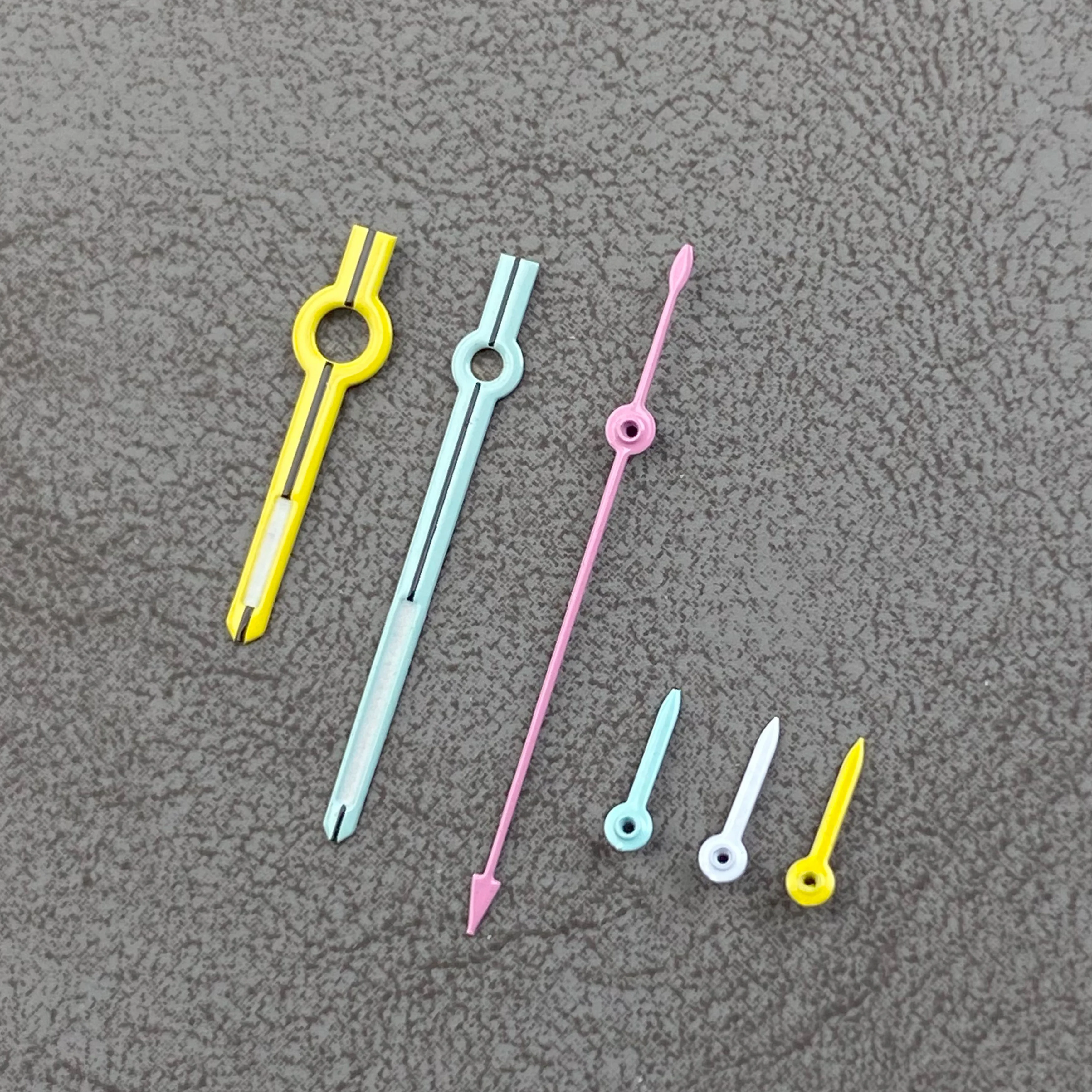 VK63 時計針グリーン発光ホワイトブルーブラック 6 針フィット VK63 クォーツムーブメント時計部品ポインター/針アクセサリー