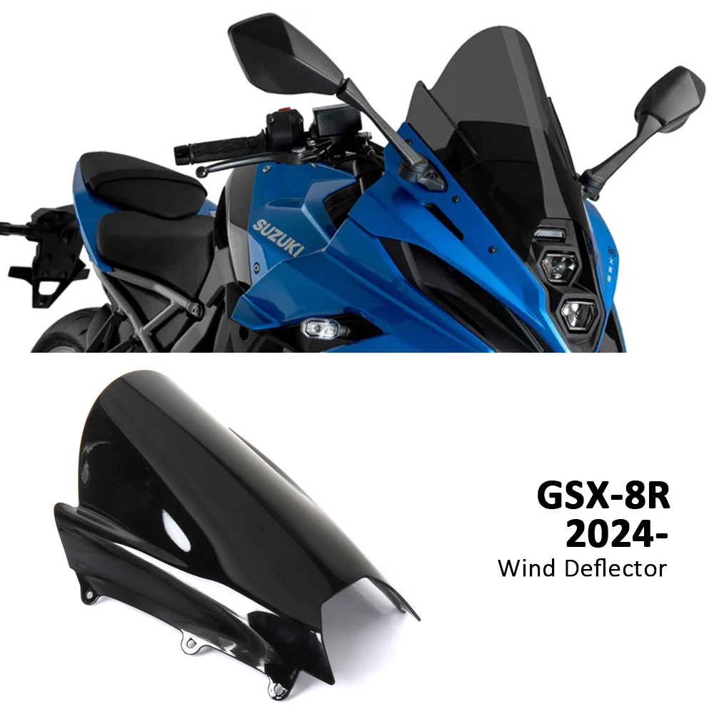 

New Motorcycle Accessories Windshield Windscreen Screen Protector 3 Color For SUZUKI GSX-8R GSX 8R GSX8R 2024 2025