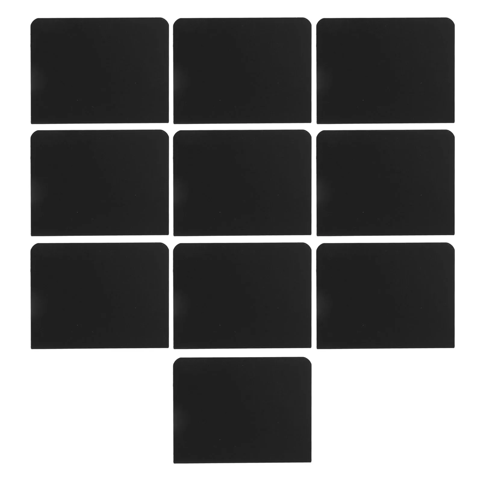 ZK40 10 pezzi mini set di lavagne display cartelli buffet lavagna nera per negozio di manicure per matrimoni