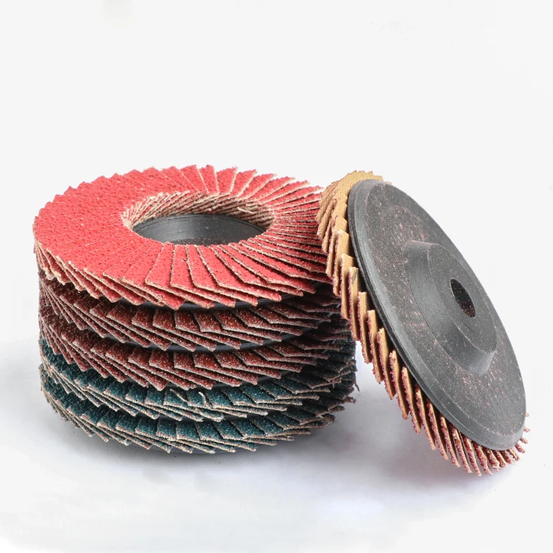 

10PC Flat Flaps 50mm 75mm Flap Discs 2'' 3" Sanding Discs 80 Grit Grinding Wheels Blades Wood Cutting For Angle Grinder