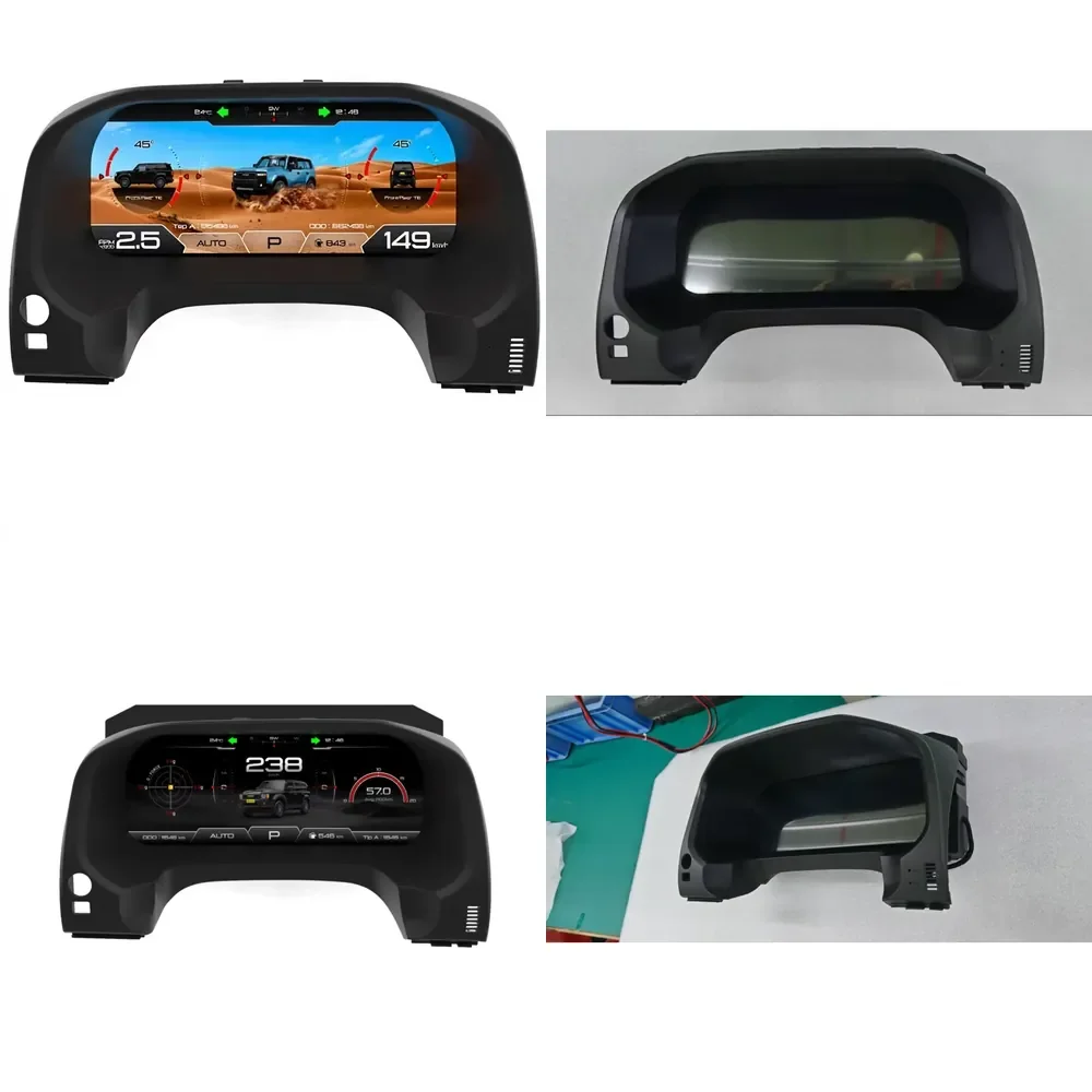 【2026 Precision Made】 12.3inch LCD Dashboard Car Speedometer and Big Screen Instrument Cluster for Prado