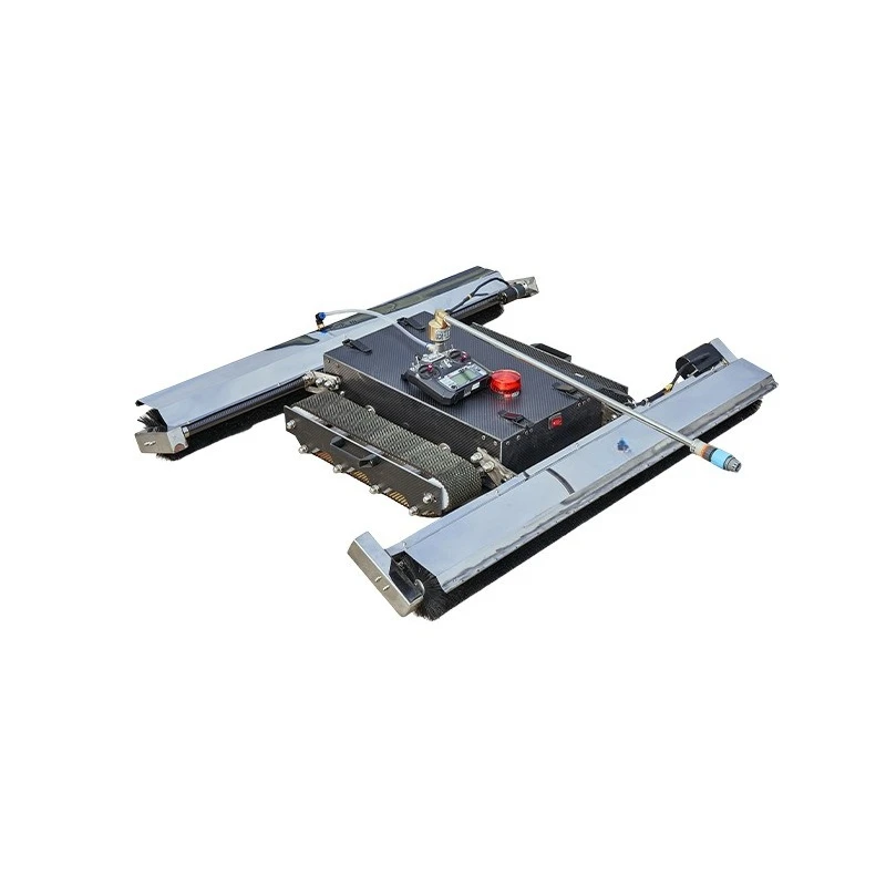 

Photovoltaic panel remote control crawler cleaning robot automatic cleaning photovoltaic power station dry cleaning