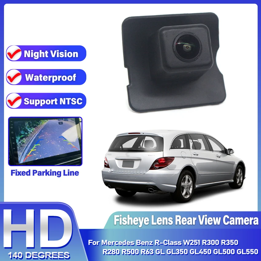 Cámara de visión trasera para coche, para Volkswagen EOS 2006~2009 Lupo 3L 1998~2004 2005 2006, visión nocturna HD, cámara de respaldo impermeable