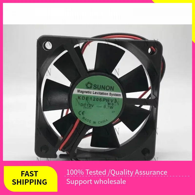 

GGT НОВЫЙ ДЛЯ SUNON KDE1206PHV3 12 В 0,7 Вт 6 см 6015 2-проводной бесшумный вентилятор с маглев