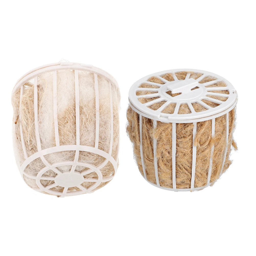 

2Set Reusable Bird Nesting Material Jute Friendly Soft Nest Padding for Canaries Parakeets Finches Breeding Cage
