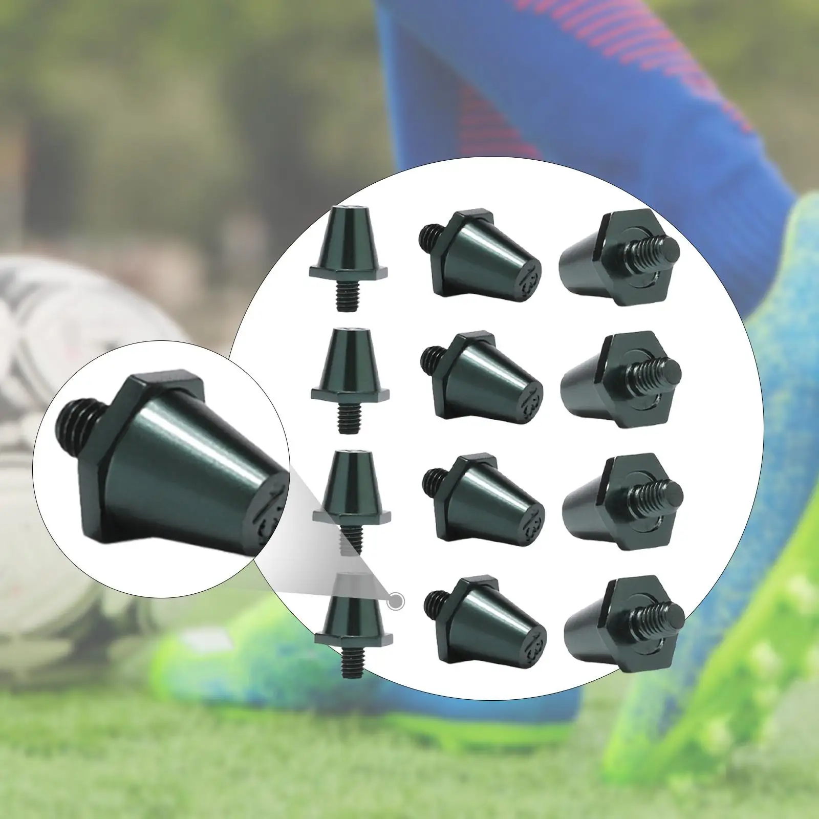 

12 шт. футбольных шипов для бутс, для игры на газоне, для соревнований, для спортивной обуви