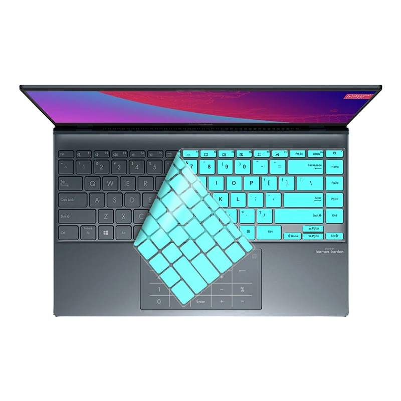for  Asus ZenBook 14 UX425 UX425J UX425JA UX425IA UM425IA UM425I UM425 IA 2021 14 inch Silicone Keyboard Cover Protector Skin