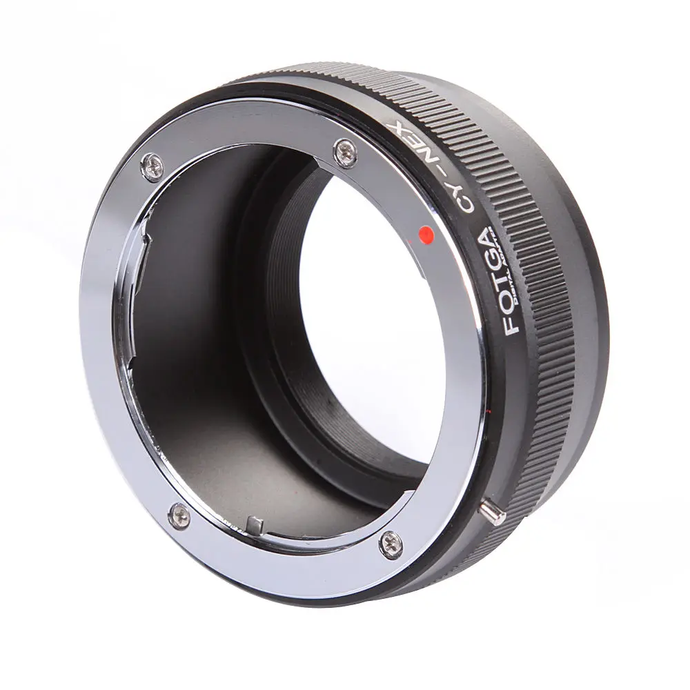 FOTGA Adapter Ring for Contax/Yashica C/Y CY Lens to S0NY E-Mount Mirrorless Camera NEX-5R 5T 6 NEX-7 a7 a7S a7R a7II a7SII VG30