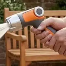 Garden Hose Nozzle Sprayer 4 Spray Patterns High Pressure Washers For Watering Garden Power Tool Accessories For Outdoor Garden