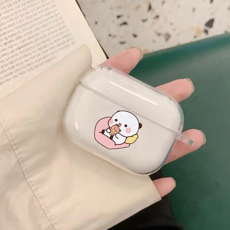 Cute Cartoon Bubu Dudu Couple Earphone Case for Airpods 4th 3rd 2 Pro 3 Soft Cover for Airpod 2 3 1 Protective Accessorie Shell view 2