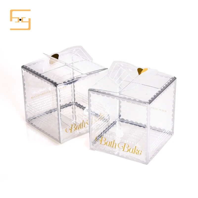 

Customized productFactory Price Foldable Plastic Box for Cake Packaging